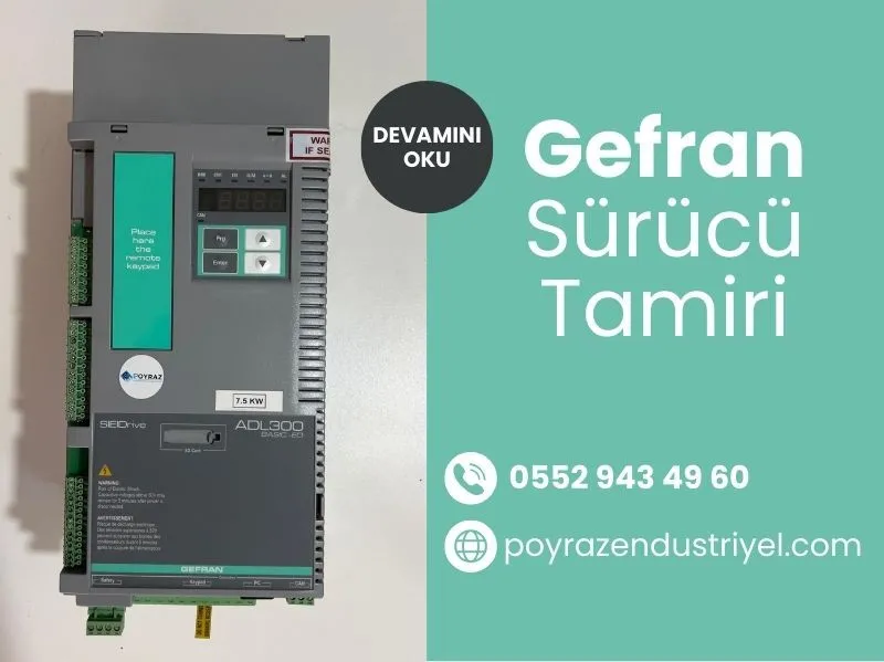 Gefran Sürücü Tamir