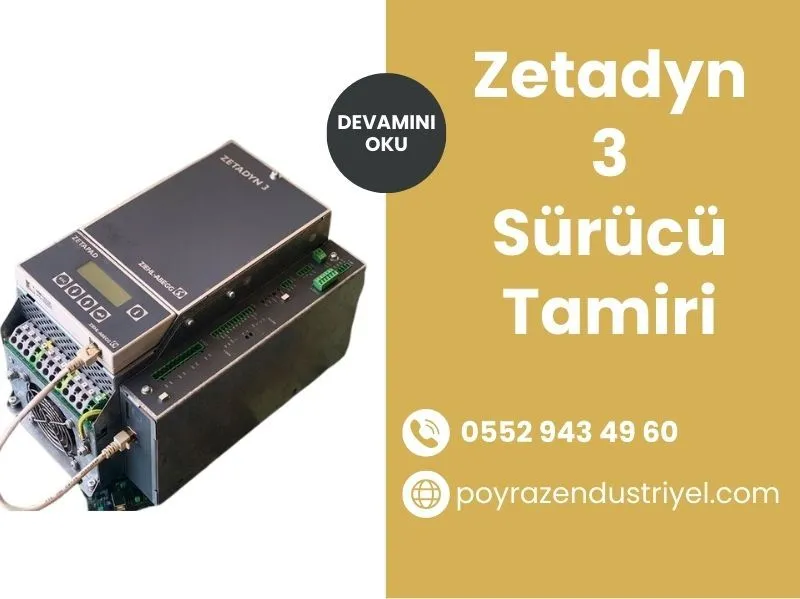 Zetadyn 3 Sürücü Tamiri