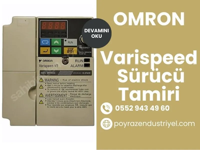 Omron Varispeed Sürücü Tamiri