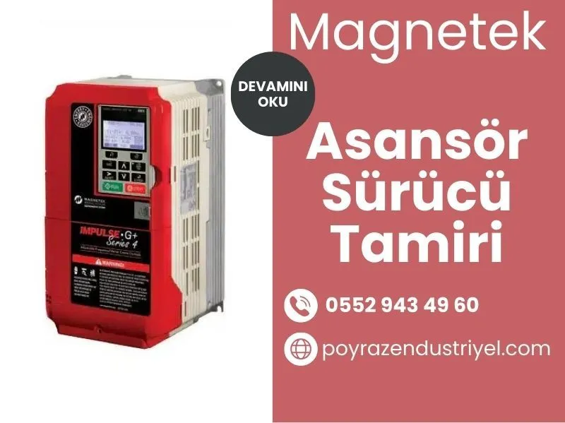 Magnetek asansör sürücü tamiri