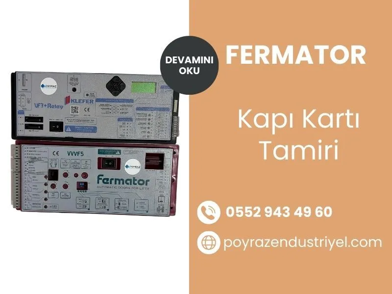 Fermator Kapı Kartı Tamiri