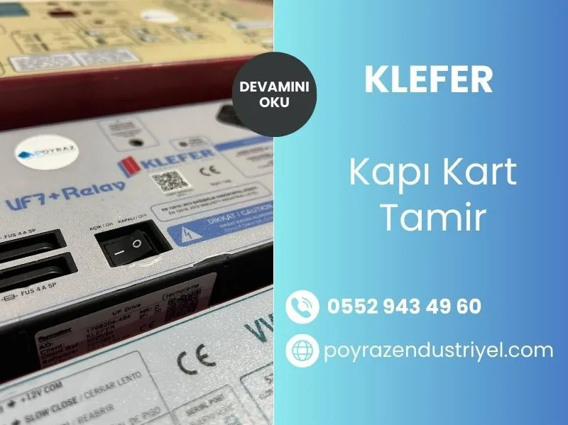Klefer Kapı Kartı Tamiri