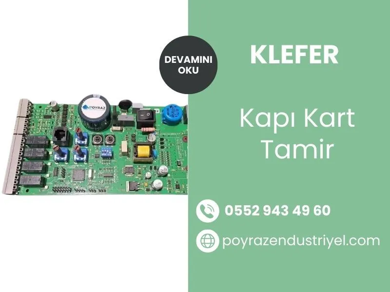 Klefer kapı kartı tamir